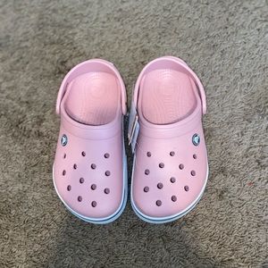 Pink Crocs